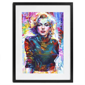 Marilyn Monroe Framed Art Print Marilyn Monroe Framed Art Print wall art product Leon Devenice