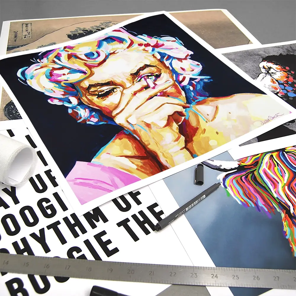 Marilyn Monroe It's All Make Believe Square Art Print Marilyn Monroe It's All Make Believe Square Art Print wall art product Juliet Stockton