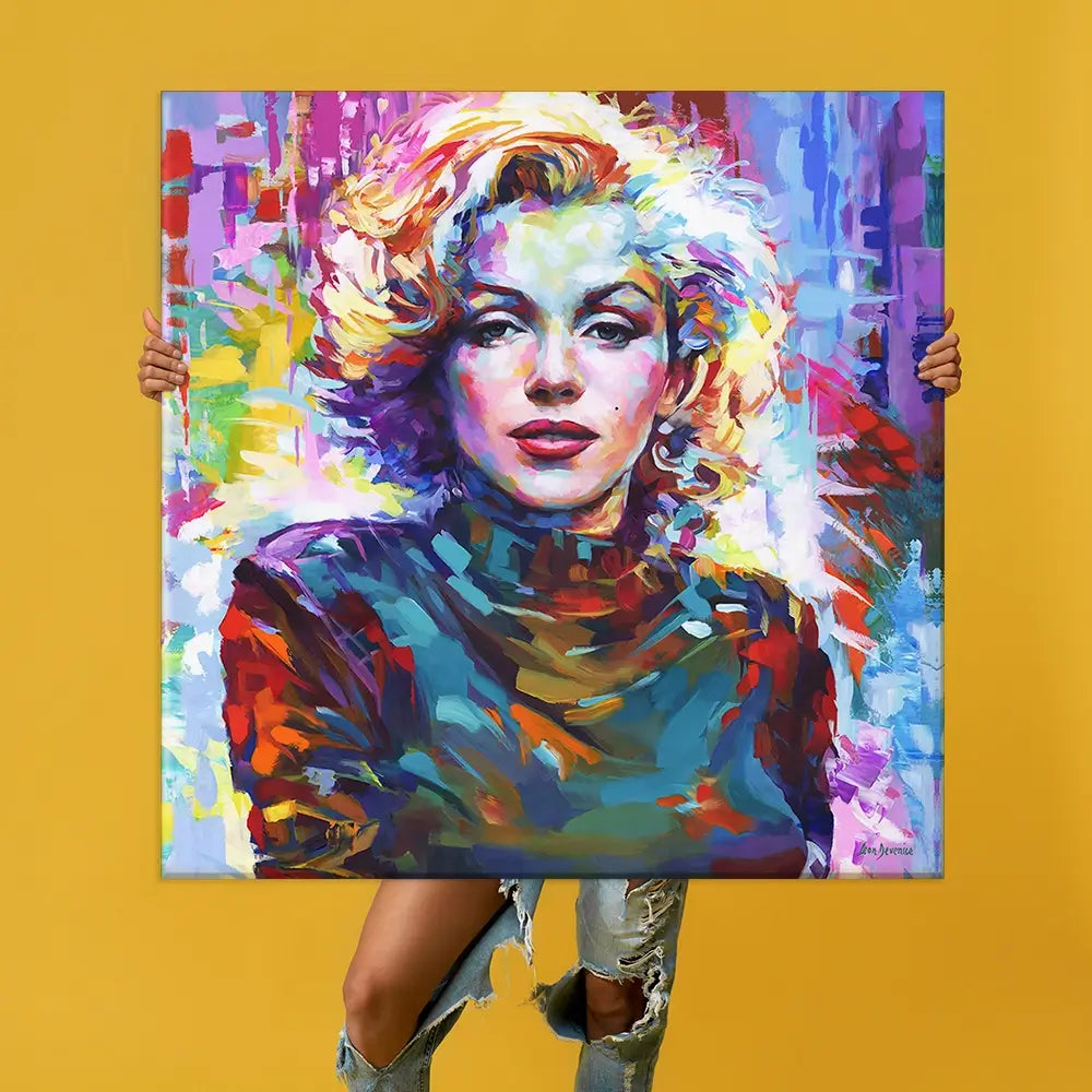 Marilyn Monroe Oversized Canvas Print Marilyn Monroe Oversized Canvas Print wall art product Art Print Shop