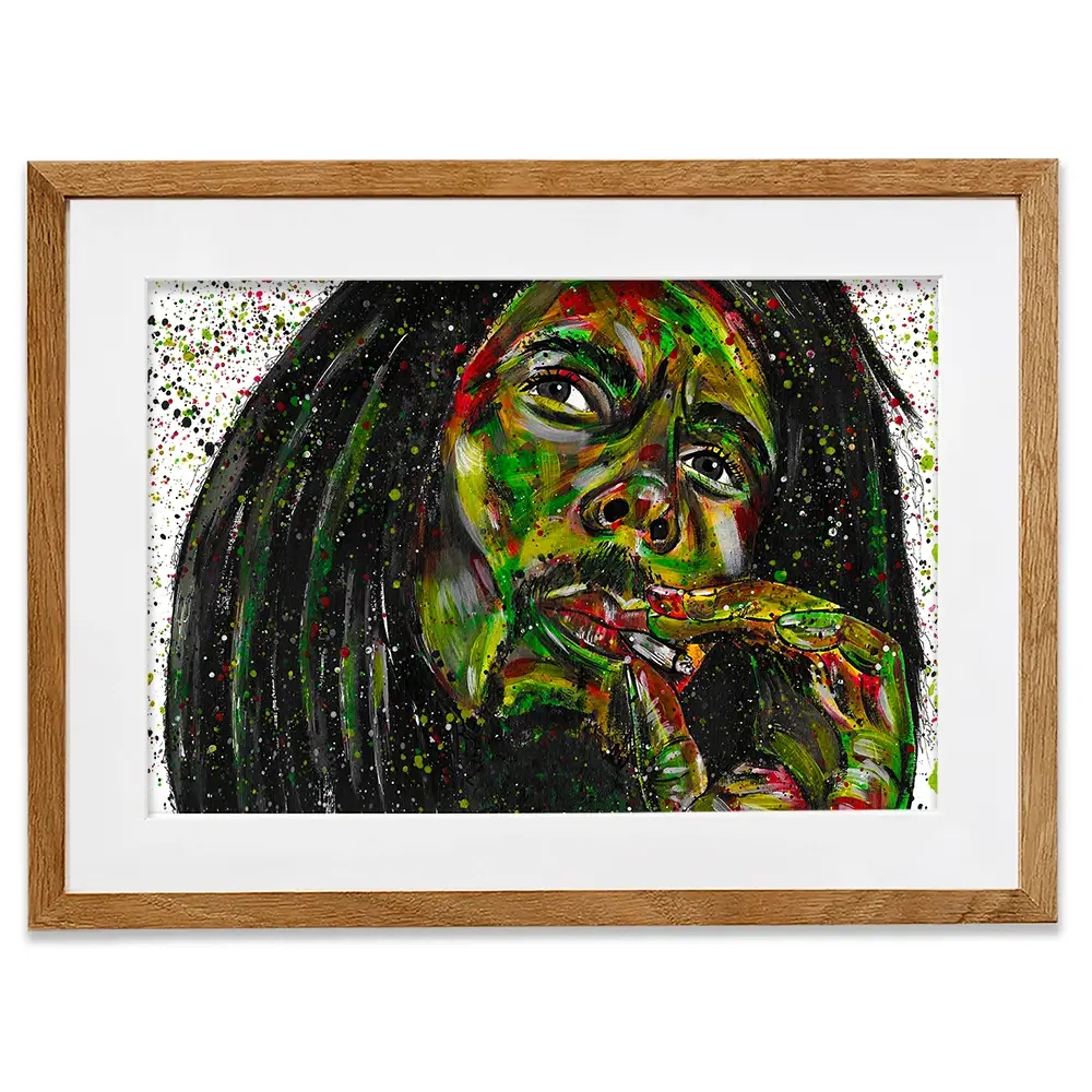 Marley Framed Art Print Marley Framed Art Print wall art product Emma LC Art