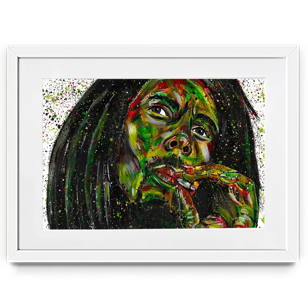 Marley Framed Art Print Marley Framed Art Print wall art product Emma LC Art