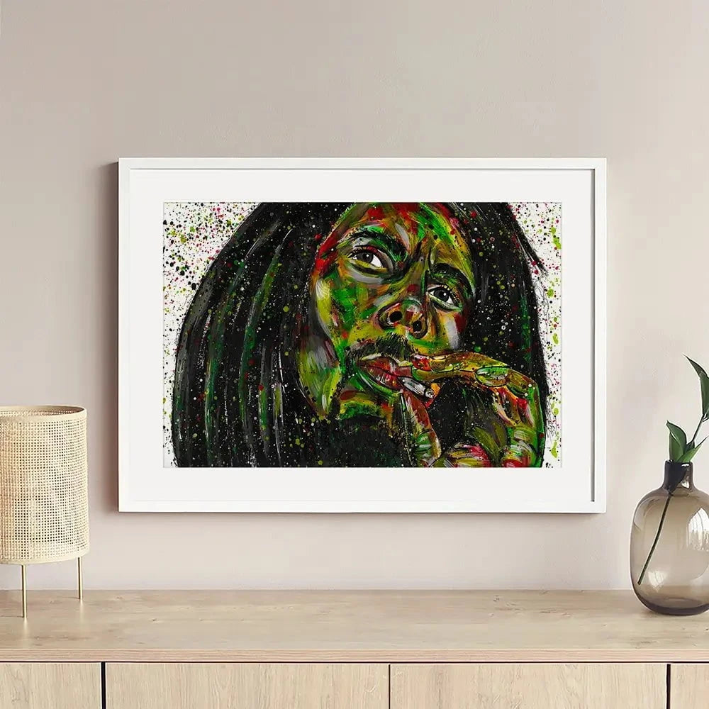 Marley Framed Art Print Marley Framed Art Print wall art product Emma LC Art
