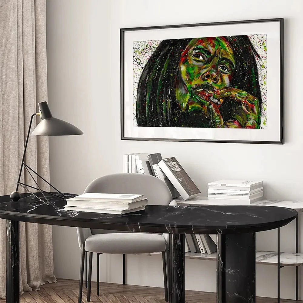 Marley Framed Art Print Marley Framed Art Print wall art product Emma LC Art