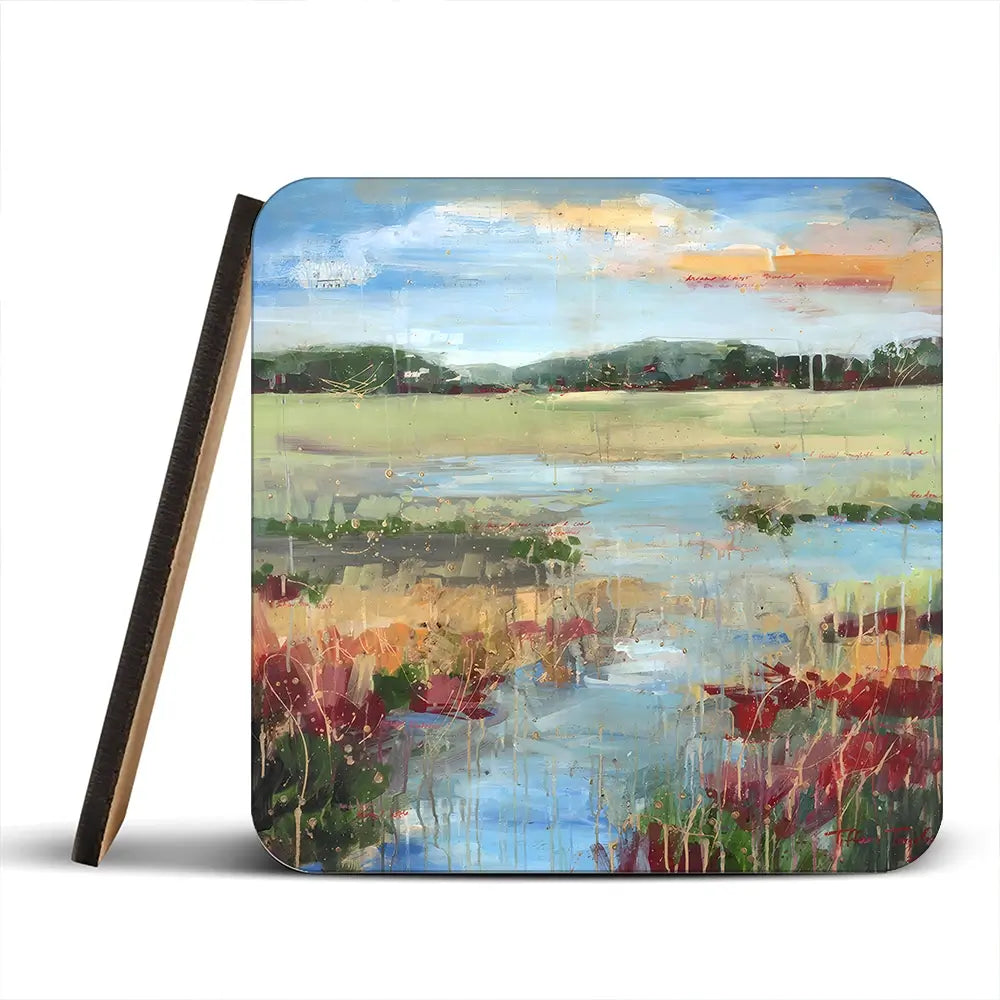 Marsh Always Dream 2 Coaster Set Marsh Always Dream 2 Coaster Set wall art product Tiffani Taylor - Independent