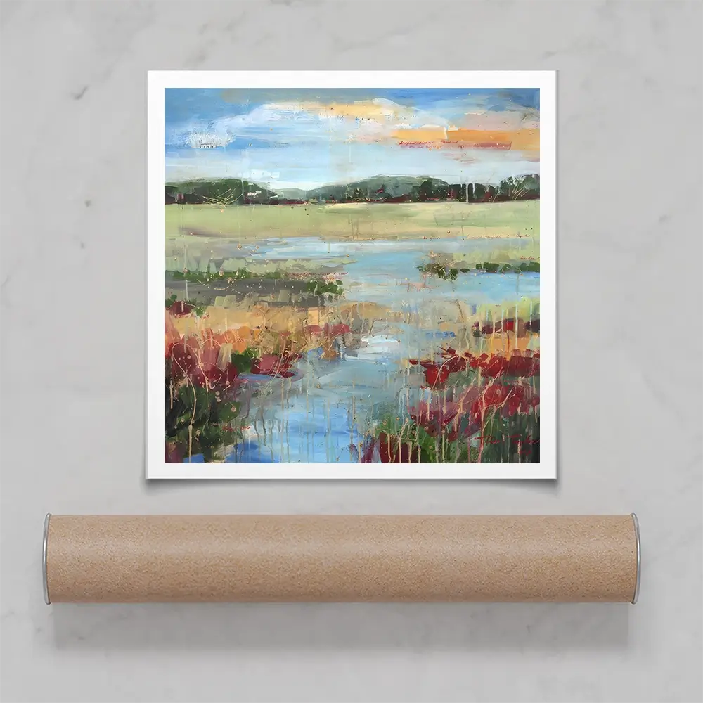 Marsh Always Dream 2 Square Art Print Marsh Always Dream 2 Square Art Print wall art product Tiffani Taylor - Independent