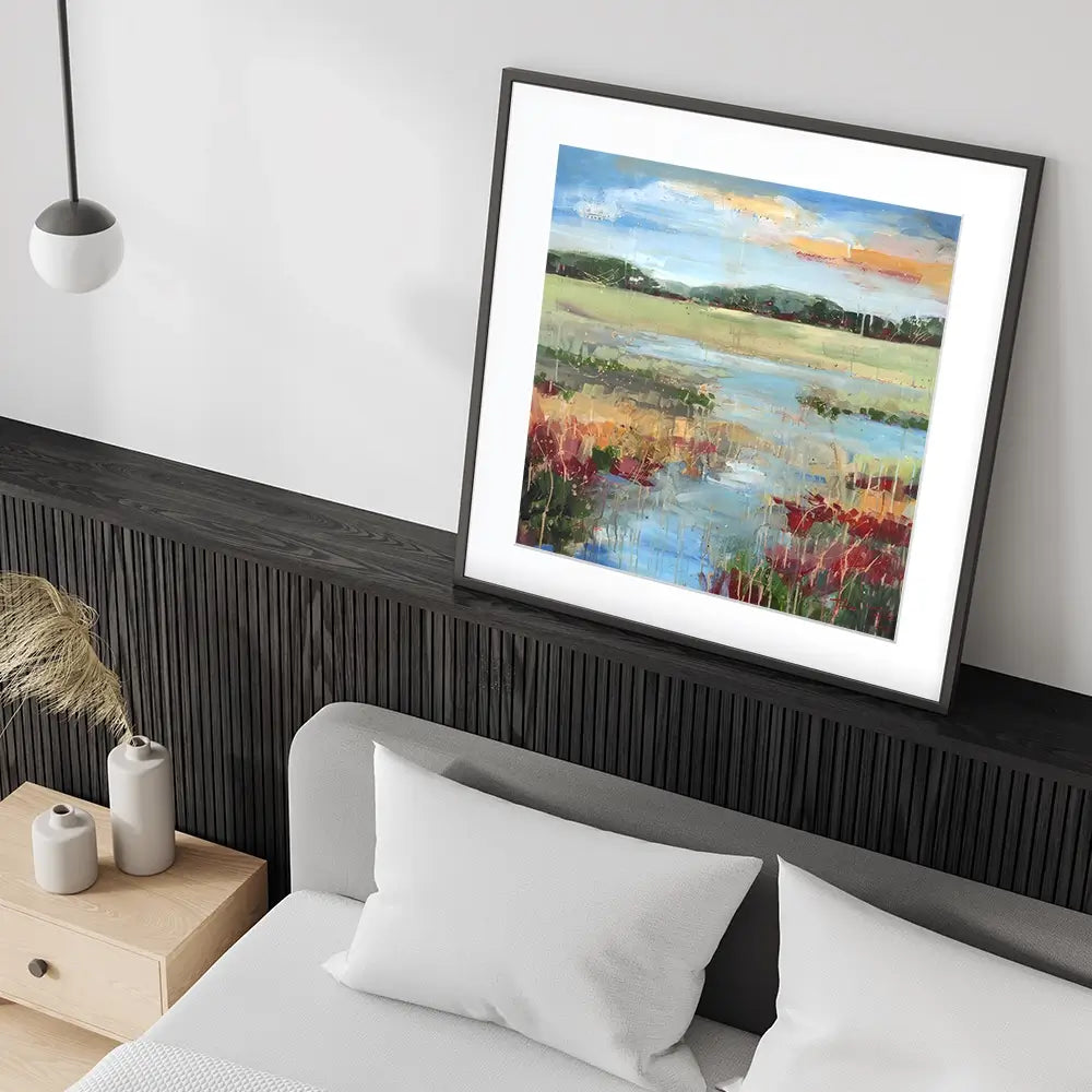 Marsh Always Dream 2 Square Framed Art Print Marsh Always Dream 2 Square Framed Art Print wall art product Tiffani Taylor - Independent