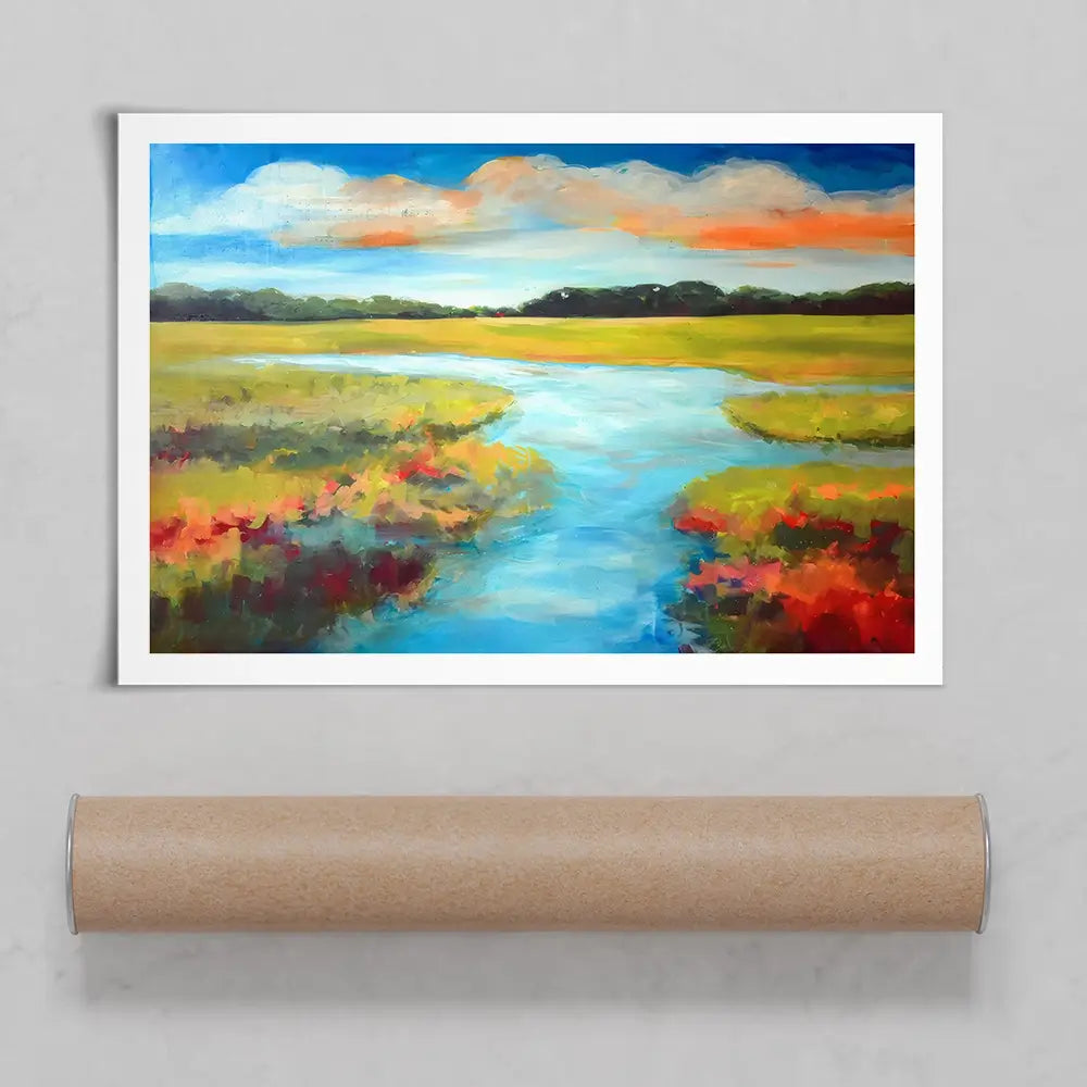 Marsh Always Dream Art Print Marsh Always Dream Art Print wall art product Tiffani Taylor - Independent