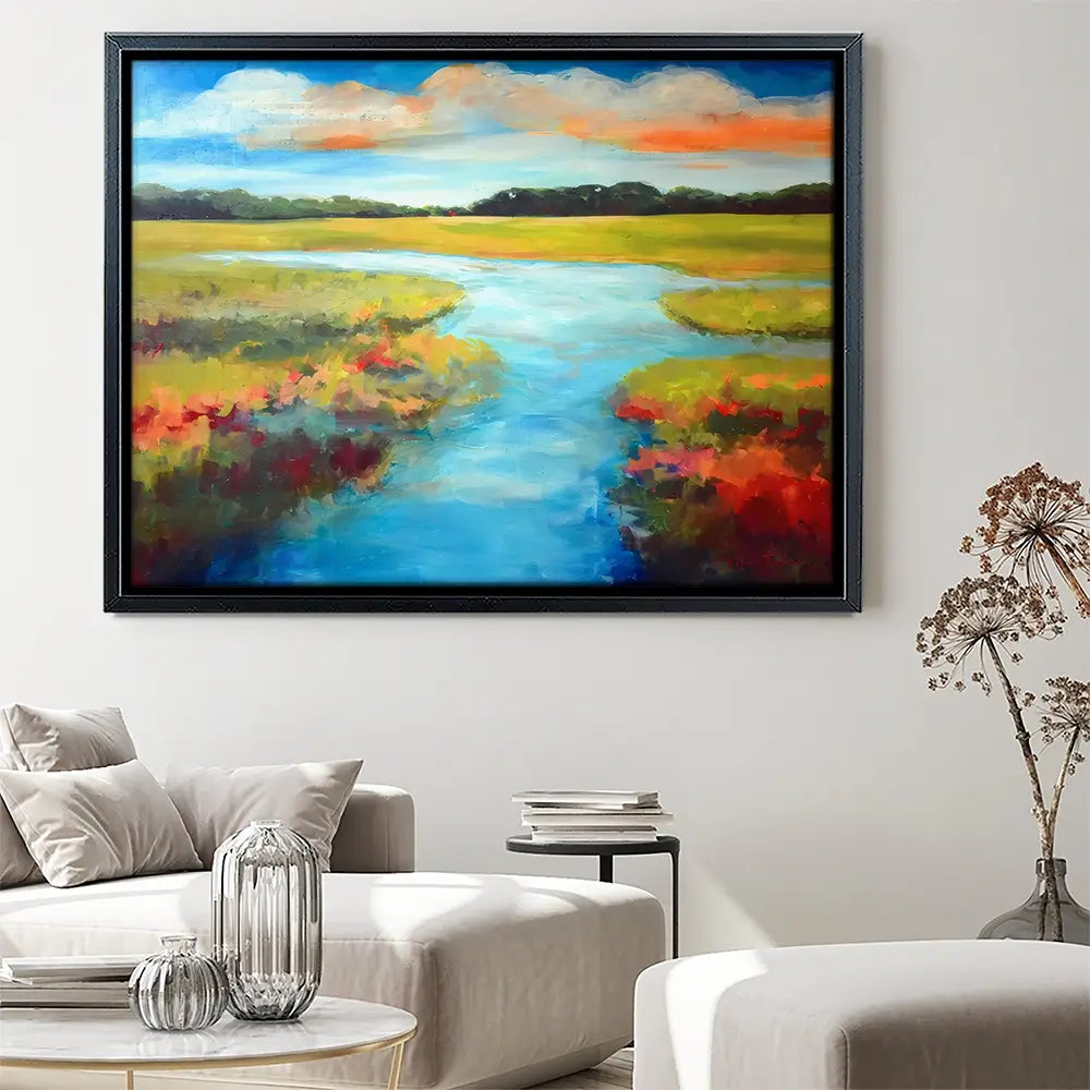 Marsh Always Dream Canvas Print Marsh Always Dream Canvas Print wall art product Tiffani Taylor - Independent