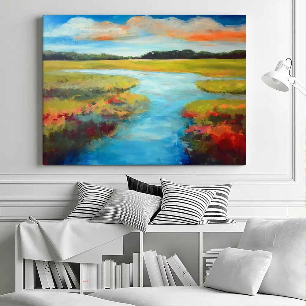 Marsh Always Dream Canvas Print Marsh Always Dream Canvas Print wall art product Tiffani Taylor - Independent