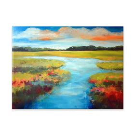 Marsh Always Dream Canvas Print Marsh Always Dream Canvas Print wall art product Tiffani Taylor - Independent