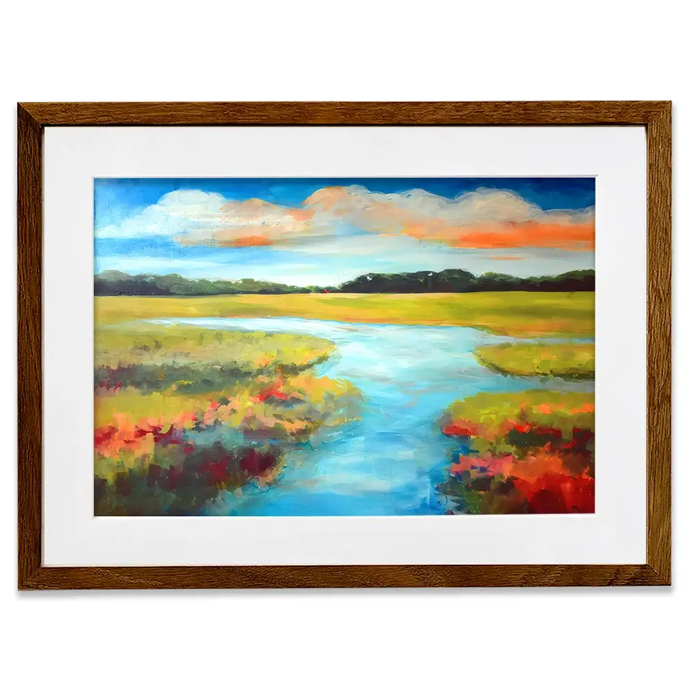 Marsh Always Dream Framed Art Print Marsh Always Dream Framed Art Print wall art product Tiffani Taylor - Independent