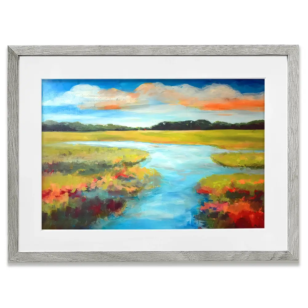 Marsh Always Dream Framed Art Print Marsh Always Dream Framed Art Print wall art product Tiffani Taylor - Independent