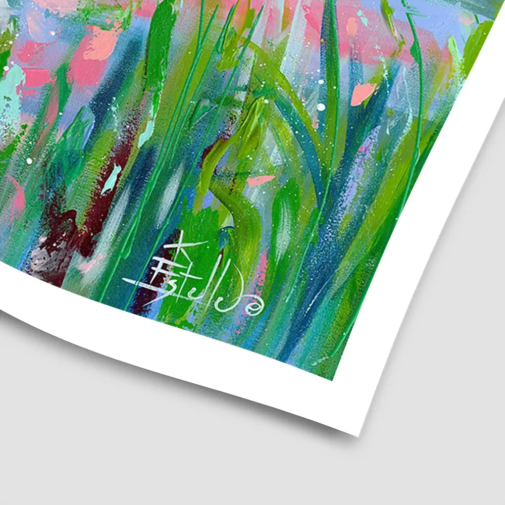 Marsh Mellow Square Art Print Marsh Mellow Square Art Print wall art product Estelle Grengs - Independent