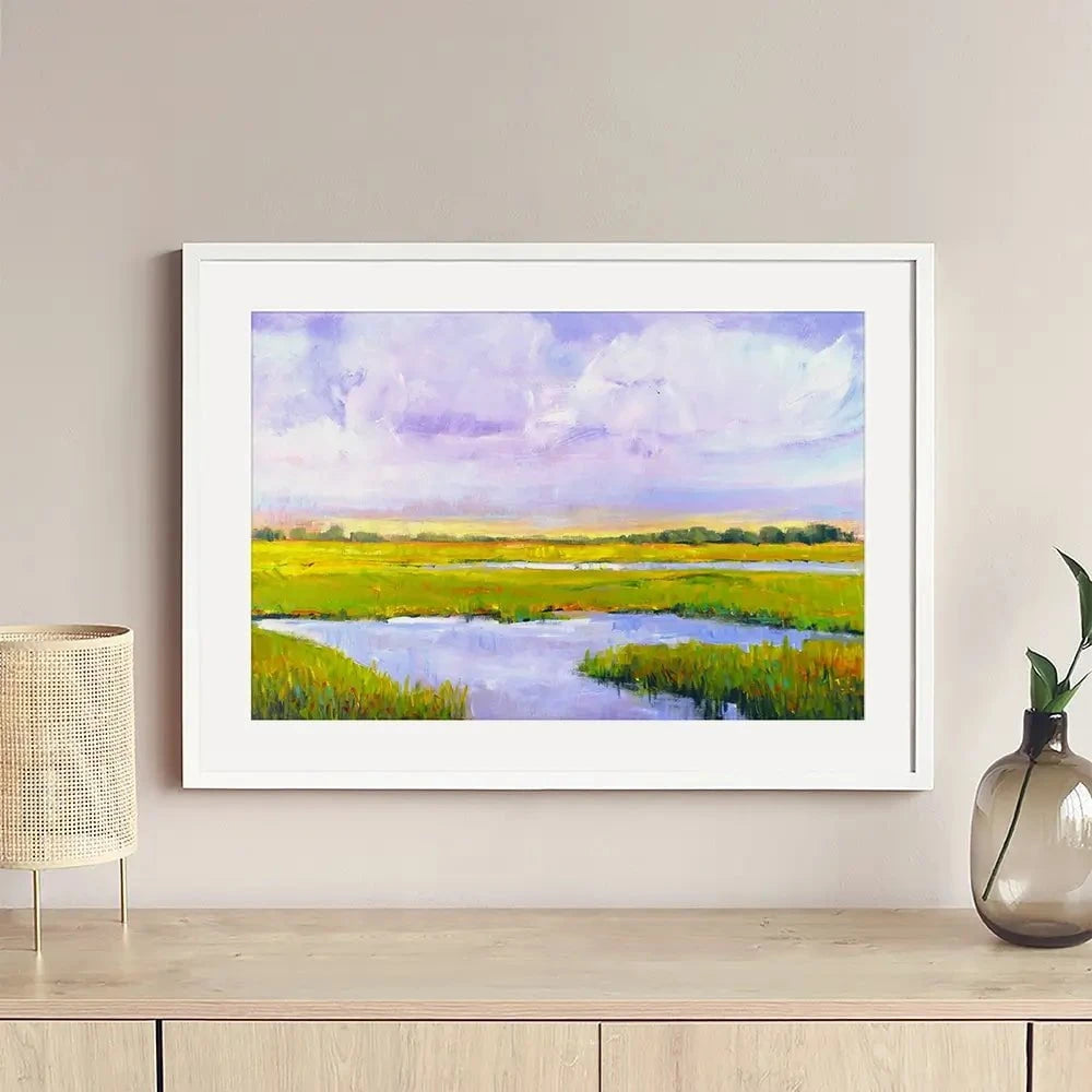 Marshes Framed Art Print Marshes Framed Art Print wall art product Tim O'Toole