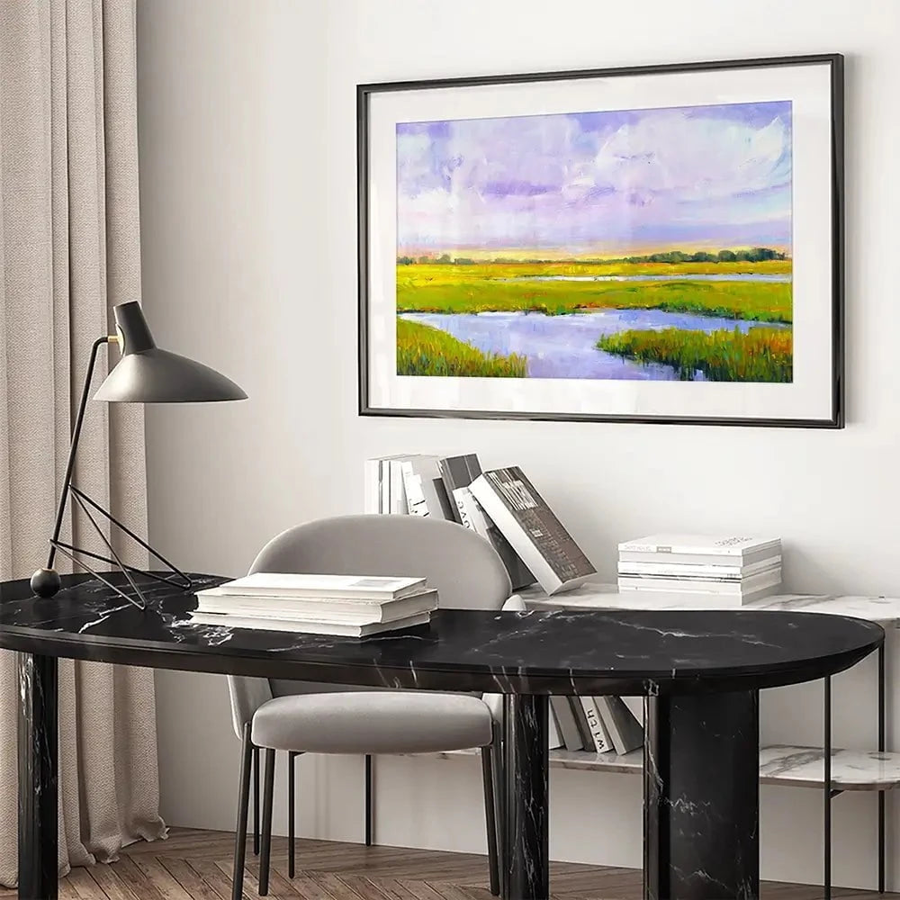 Marshes Framed Art Print Marshes Framed Art Print wall art product Tim O'Toole