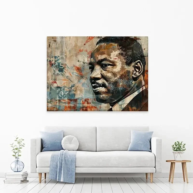 Martin Luther King Canvas Print Martin Luther King Canvas Print wall art product Franklyn Gregory - Independent