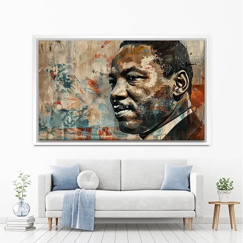 Martin Luther King Canvas Print Martin Luther King Canvas Print wall art product Franklyn Gregory - Independent