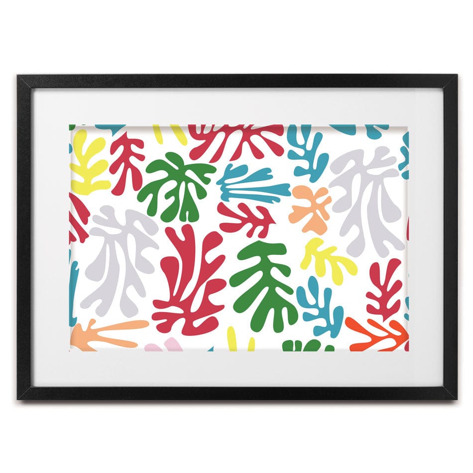 Matisse Patterns Framed Art Print wall art product bluelela / Shutterstock