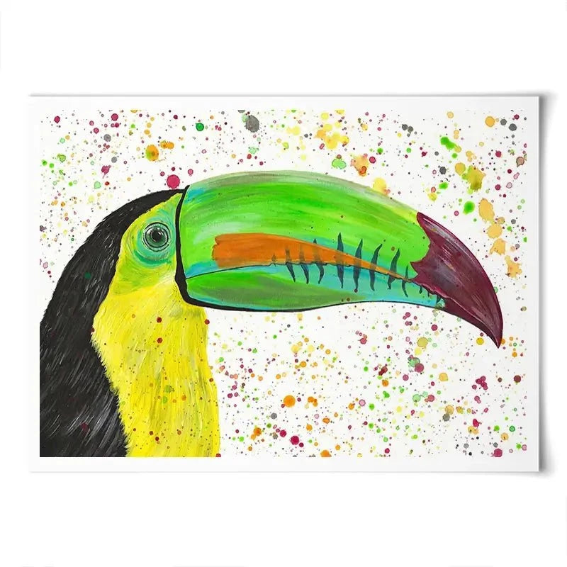Maximus The Toucan Art Print Maximus The Toucan Art Print wall art product Emma LC Art