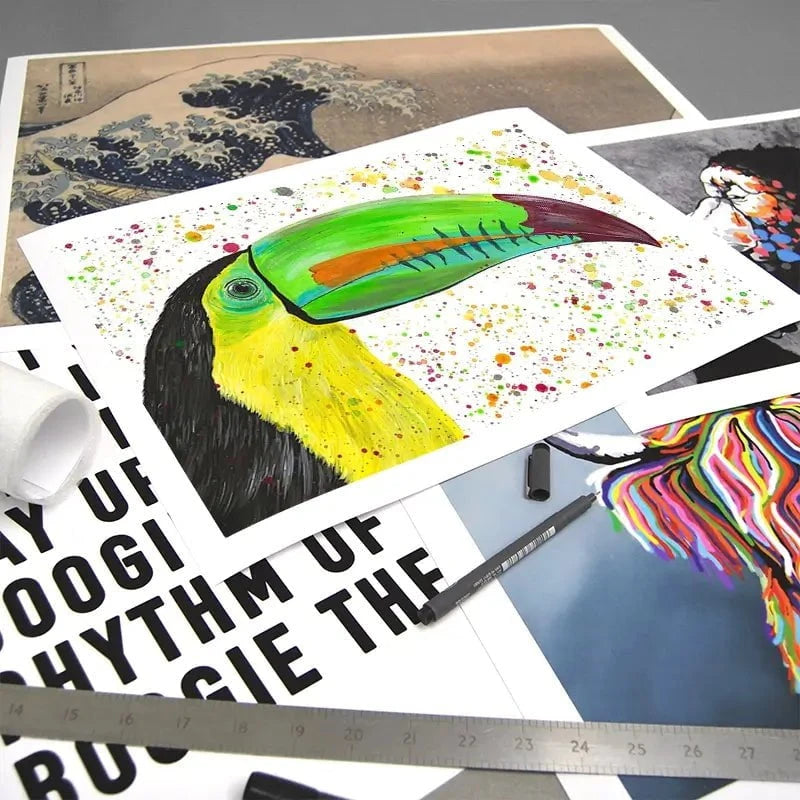 Maximus The Toucan Art Print Maximus The Toucan Art Print wall art product Emma LC Art