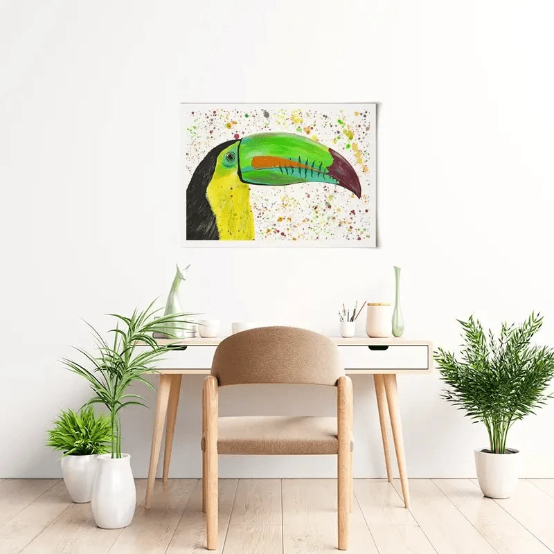 Maximus The Toucan Art Print Maximus The Toucan Art Print wall art product Emma LC Art