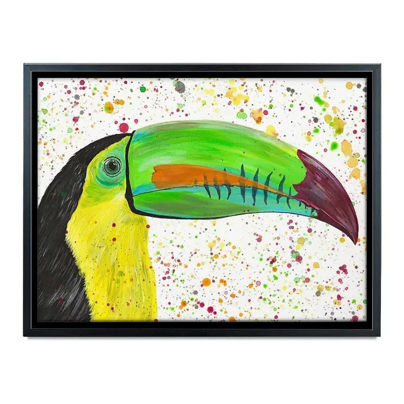 Maximus The Toucan Canvas Print Maximus The Toucan Canvas Print wall art product Emma LC Art