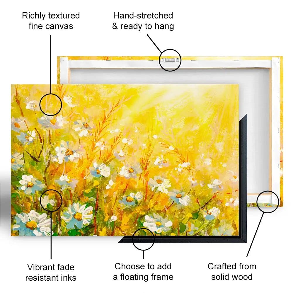 Meadow In Spring Canvas Print Meadow In Spring Canvas Print wall art product Valery Rybakow / Shutterstock