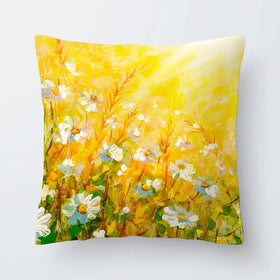 Meadow In Spring Cushion Meadow In Spring Cushion wall art product Art Print Shop
