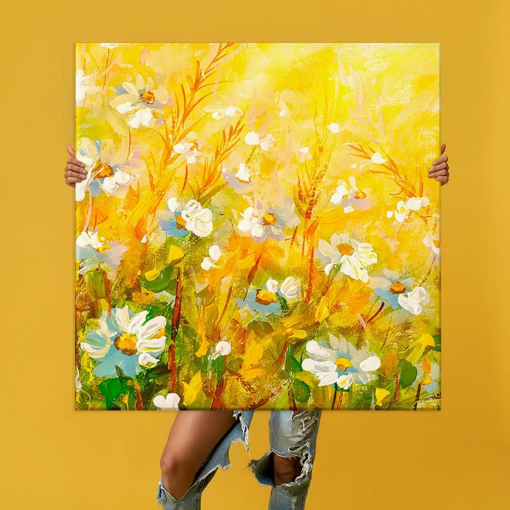Meadow In Spring Oversized Canvas Print Meadow In Spring Oversized Canvas Print wall art product Valery Rybakow / Shutterstock