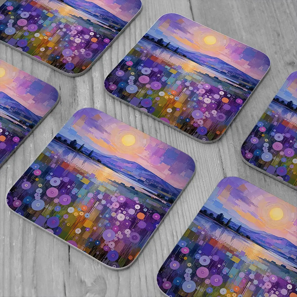 Meadow Magic Coaster Set Meadow Magic Coaster Set wall art product David Alexander Elder