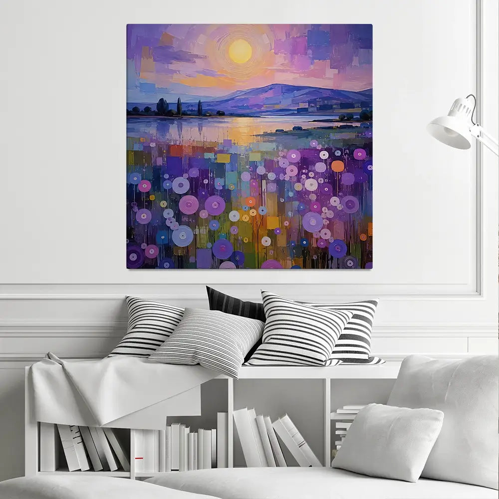Meadow Magic Square Canvas Print Meadow Magic Square Canvas Print wall art product David Alexander Elder
