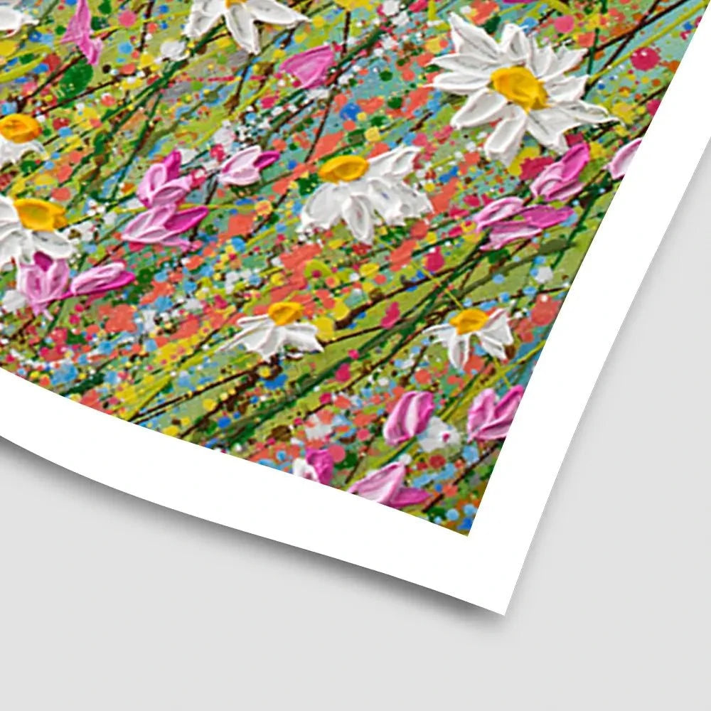 Meadow Of Daisies Art Print Meadow Of Daisies Art Print wall art product Olga Tkachyk