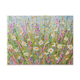 Meadow Of Daisies Canvas Print Meadow Of Daisies Canvas Print wall art product Olga Tkachyk