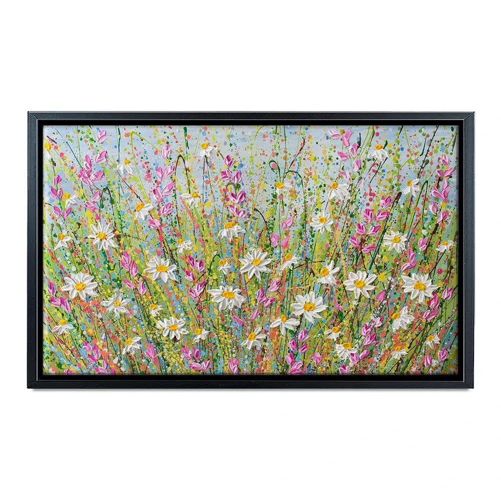 Meadow Of Daisies Canvas Print Meadow Of Daisies Canvas Print wall art product Olga Tkachyk