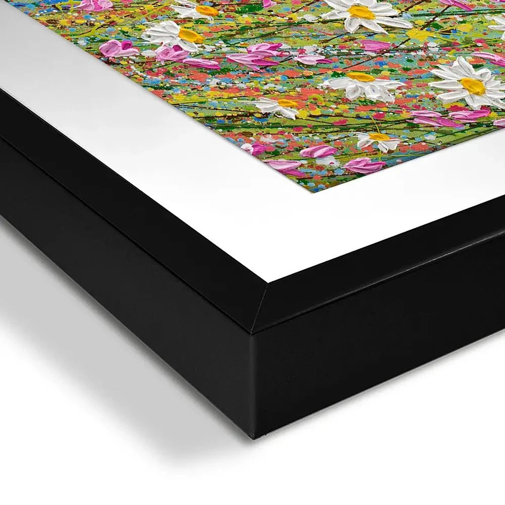 Meadow Of Daisies Framed Art Print Meadow Of Daisies Framed Art Print wall art product Olga Tkachyk