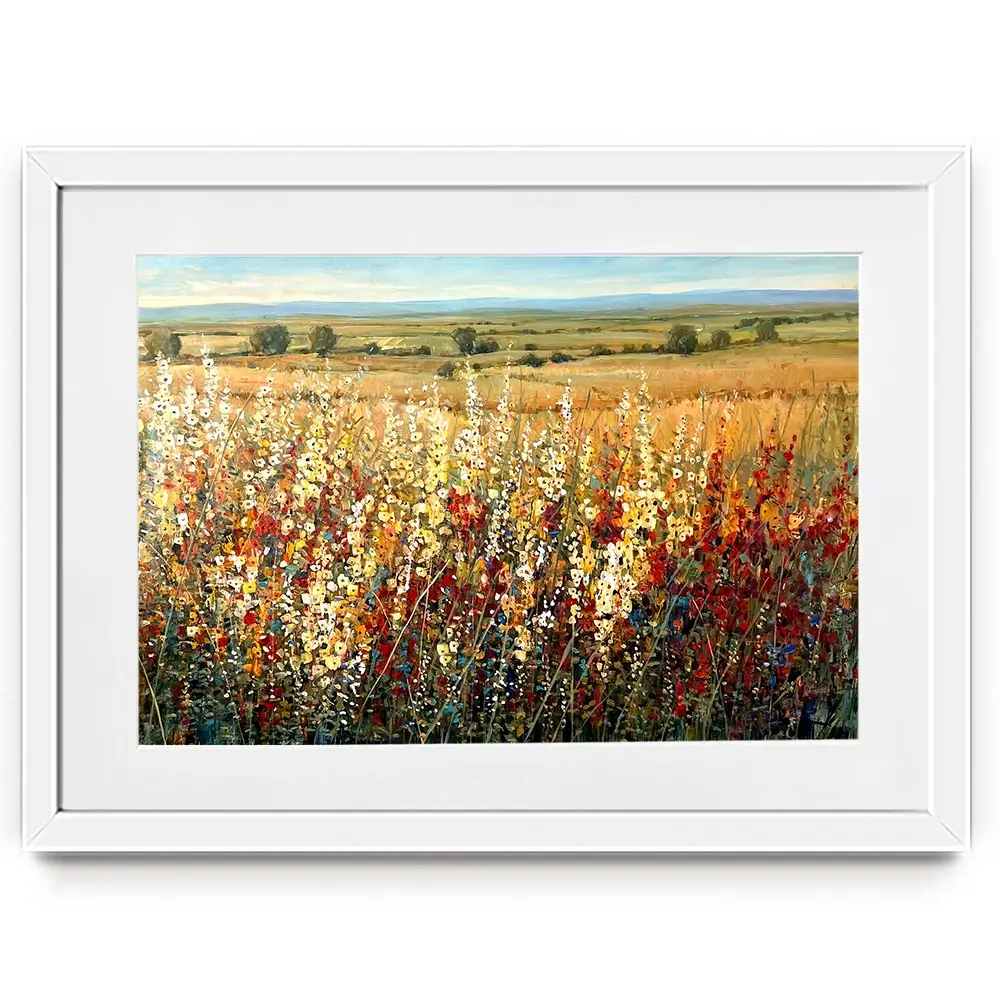 Meadow Wildflower Mix Framed Art Print Meadow Wildflower Mix Framed Art Print wall art product Tim O'Toole