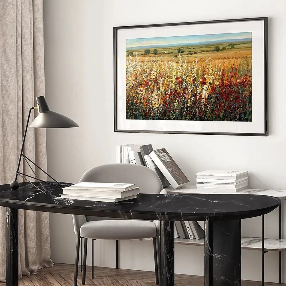 Meadow Wildflower Mix Framed Art Print Meadow Wildflower Mix Framed Art Print wall art product Tim O'Toole