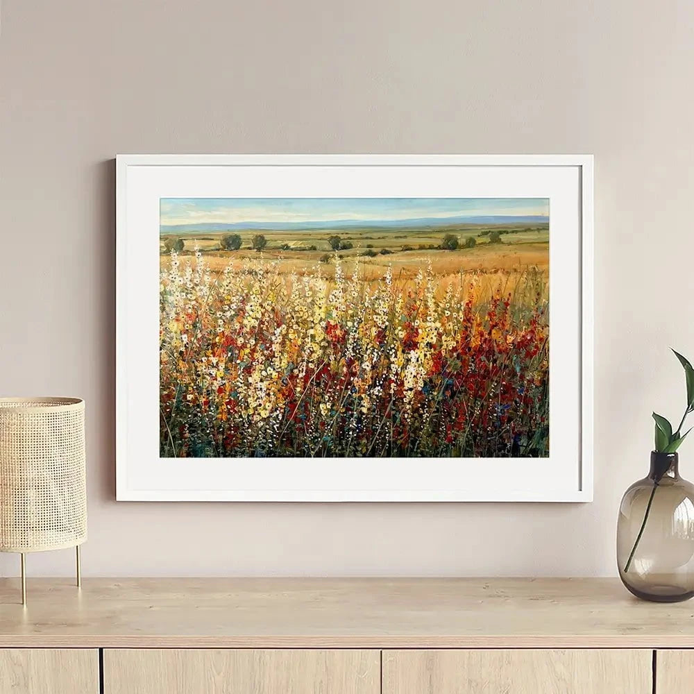 Meadow Wildflower Mix Framed Art Print Meadow Wildflower Mix Framed Art Print wall art product Tim O'Toole