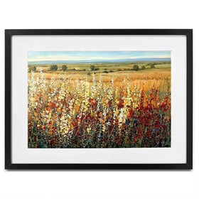 Meadow Wildflower Mix Framed Art Print Meadow Wildflower Mix Framed Art Print wall art product Tim O'Toole