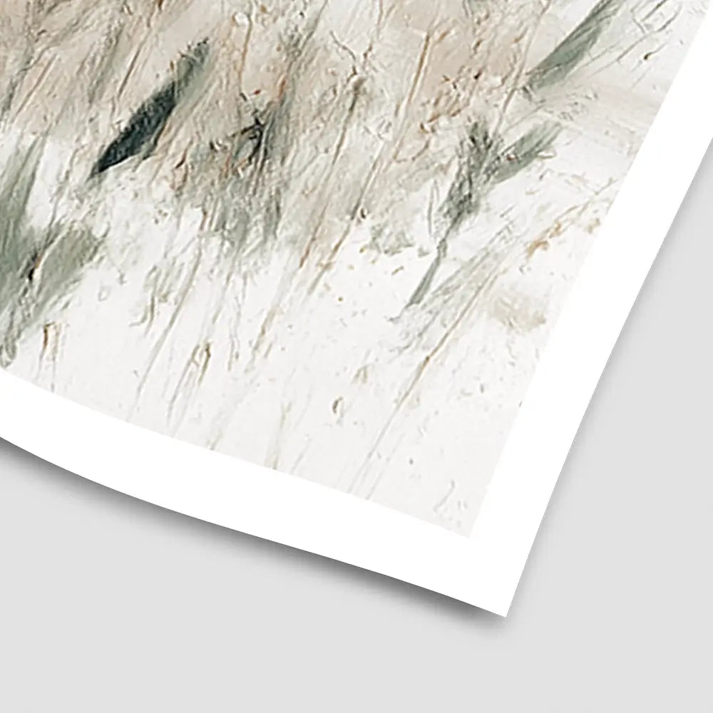 Meadow With Pale Moon Art Print Meadow With Pale Moon Art Print wall art product Chromatic Storm Studio