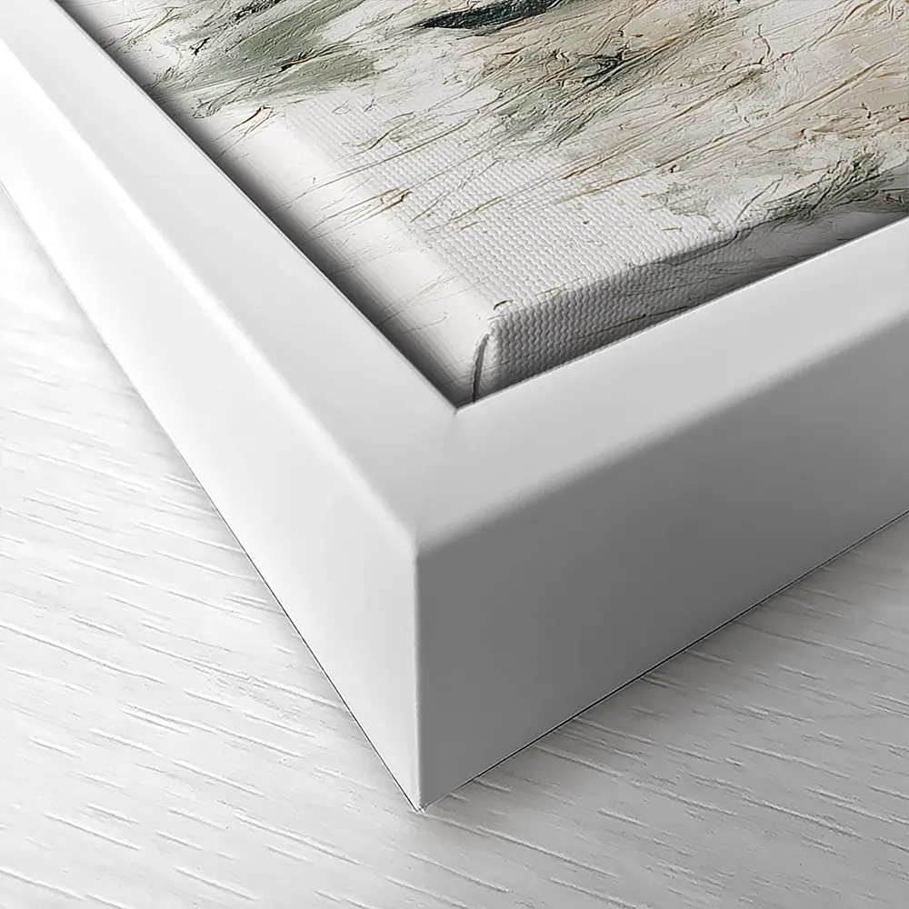 Meadow With Pale Moon Canvas Print Meadow With Pale Moon Canvas Print wall art product Chromatic Storm Studio
