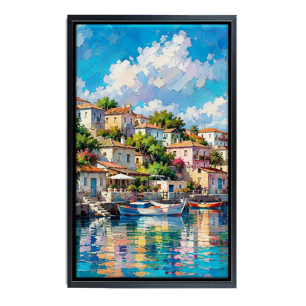 Mediterranean Harbour Chapter 2 Canvas Print Mediterranean Harbour Chapter 2 Canvas Print wall art product David Alexander Elder