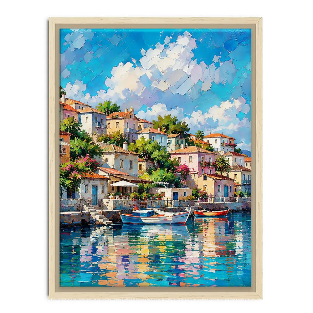 Mediterranean Harbour Chapter 2 Canvas Print Mediterranean Harbour Chapter 2 Canvas Print wall art product David Alexander Elder