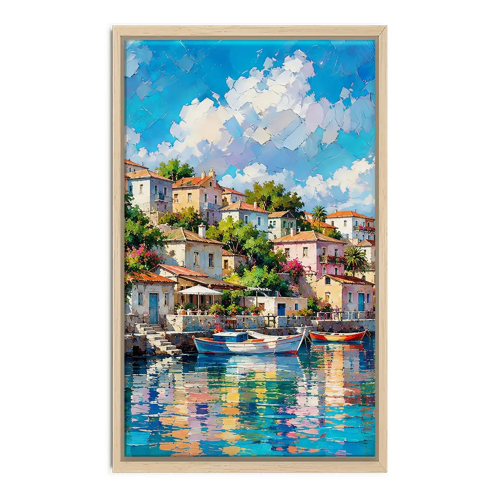 Mediterranean Harbour Chapter 2 Canvas Print Mediterranean Harbour Chapter 2 Canvas Print wall art product David Alexander Elder