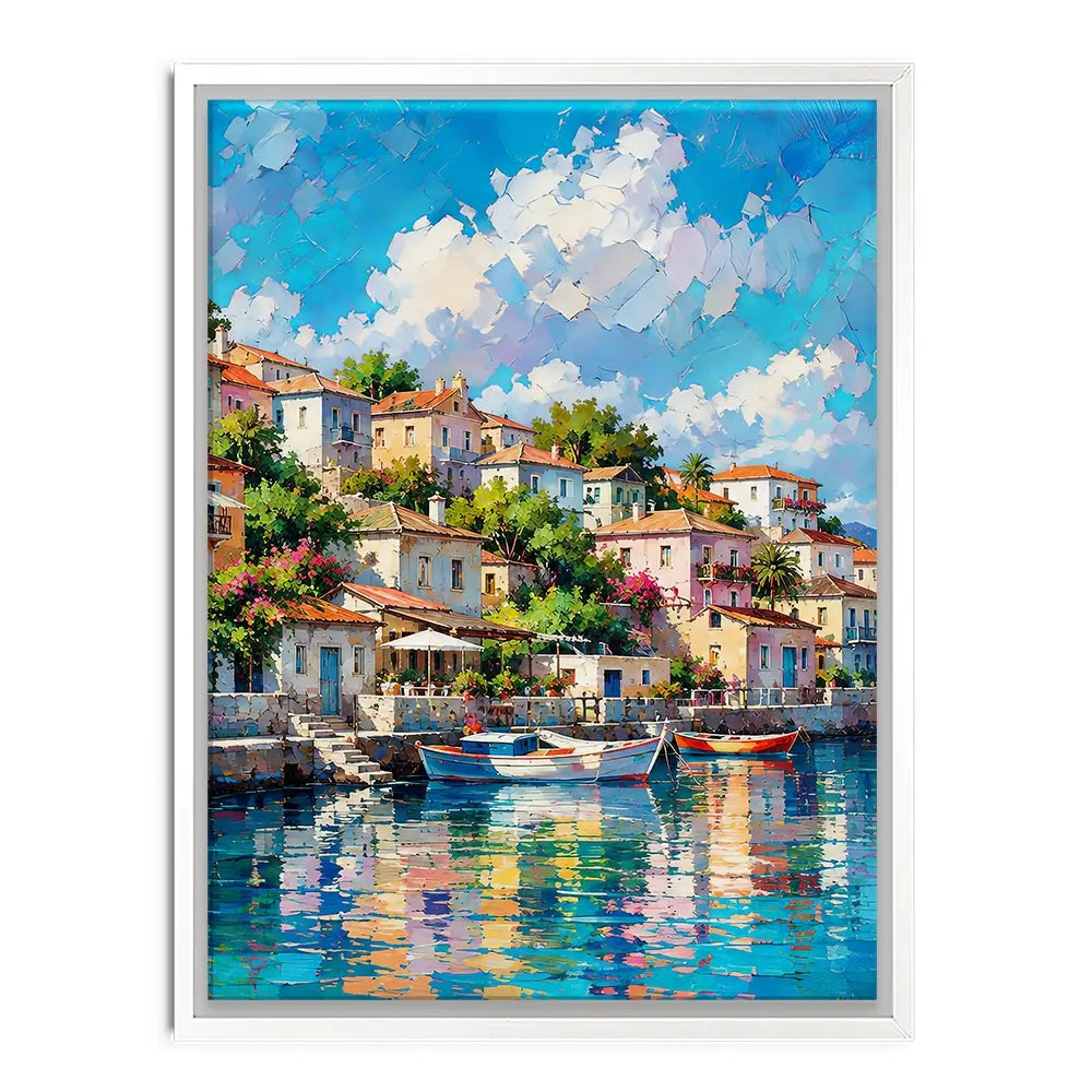 Mediterranean Harbour Chapter 2 Canvas Print Mediterranean Harbour Chapter 2 Canvas Print wall art product David Alexander Elder
