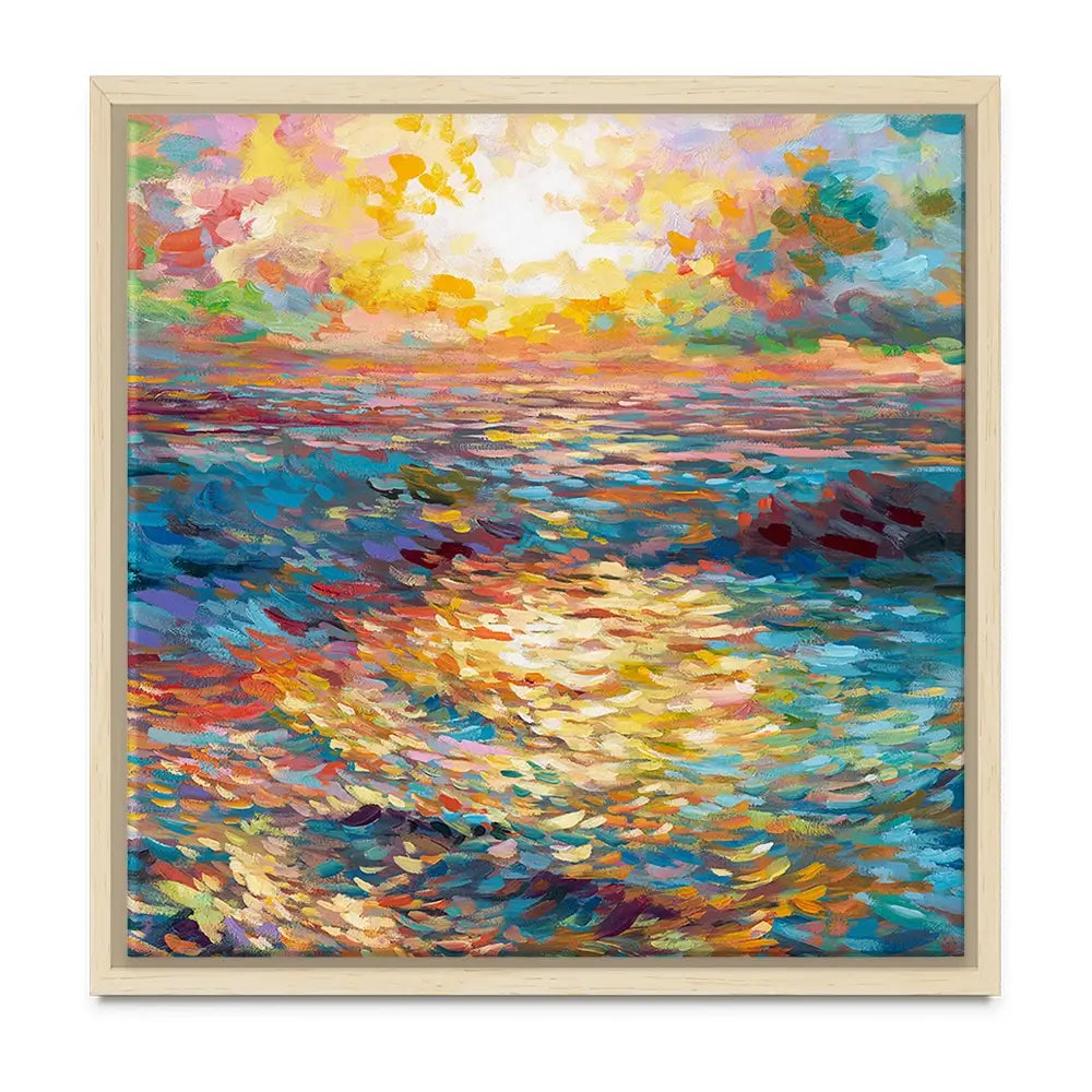 Mediterranean Sunset Oversized Canvas Print Mediterranean Sunset Oversized Canvas Print wall art product Art Print Shop