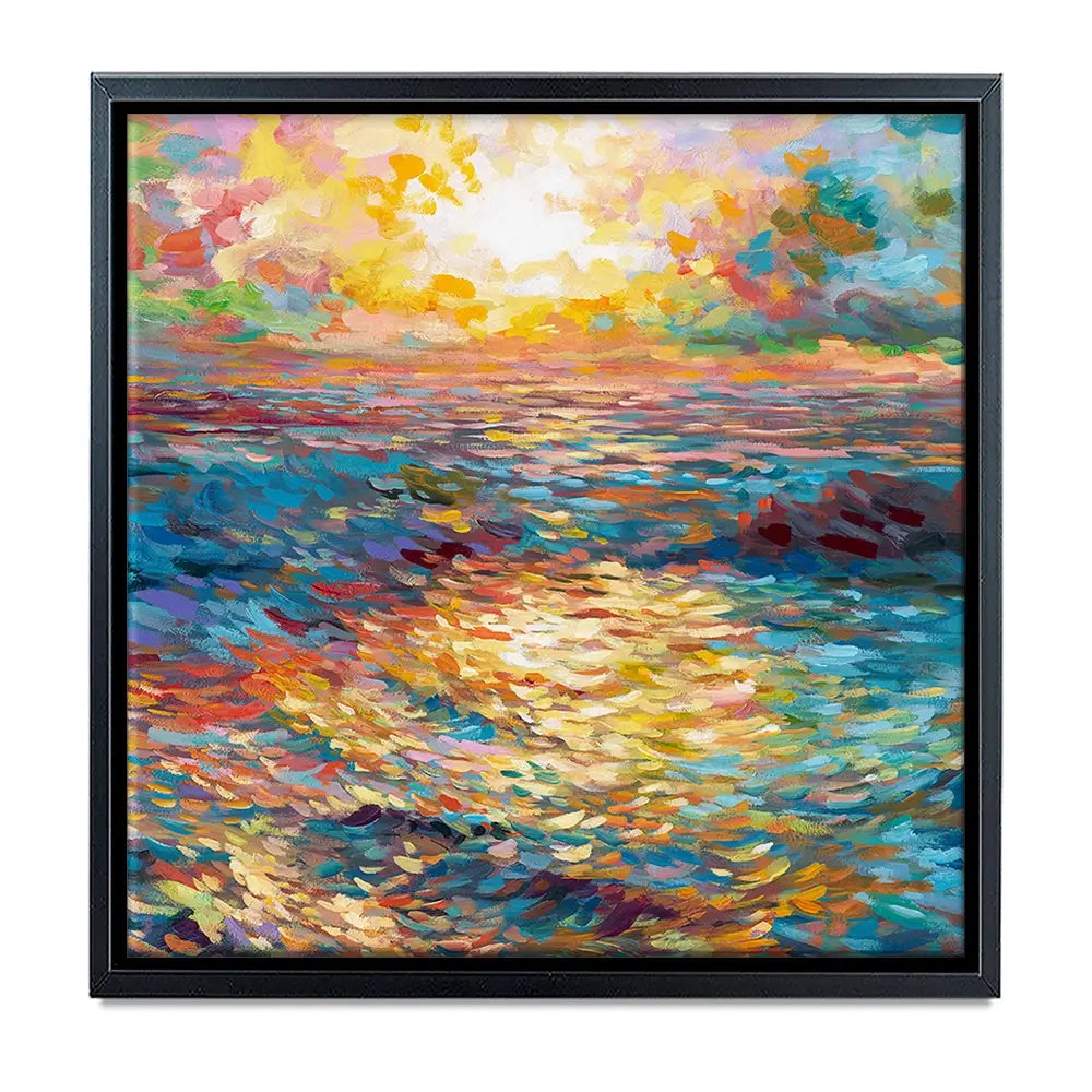 Mediterranean Sunset Oversized Canvas Print Mediterranean Sunset Oversized Canvas Print wall art product Art Print Shop