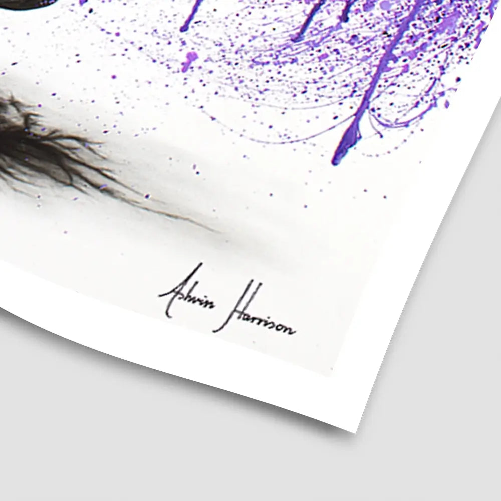 Meet You At The Jacaranda Art Print Meet You At The Jacaranda Art Print wall art product Ashvin Harrison