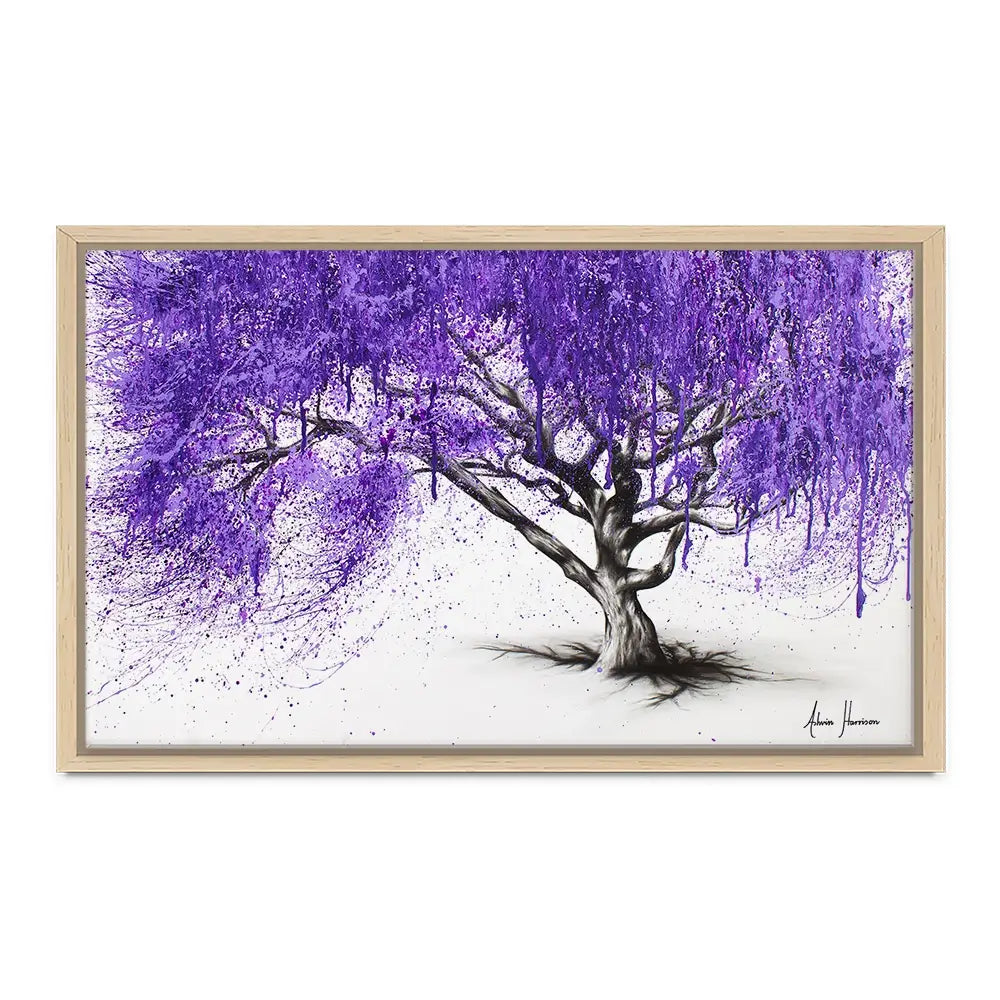 Meet You At The Jacaranda Canvas Print Meet You At The Jacaranda Canvas Print wall art product Ashvin Harrison
