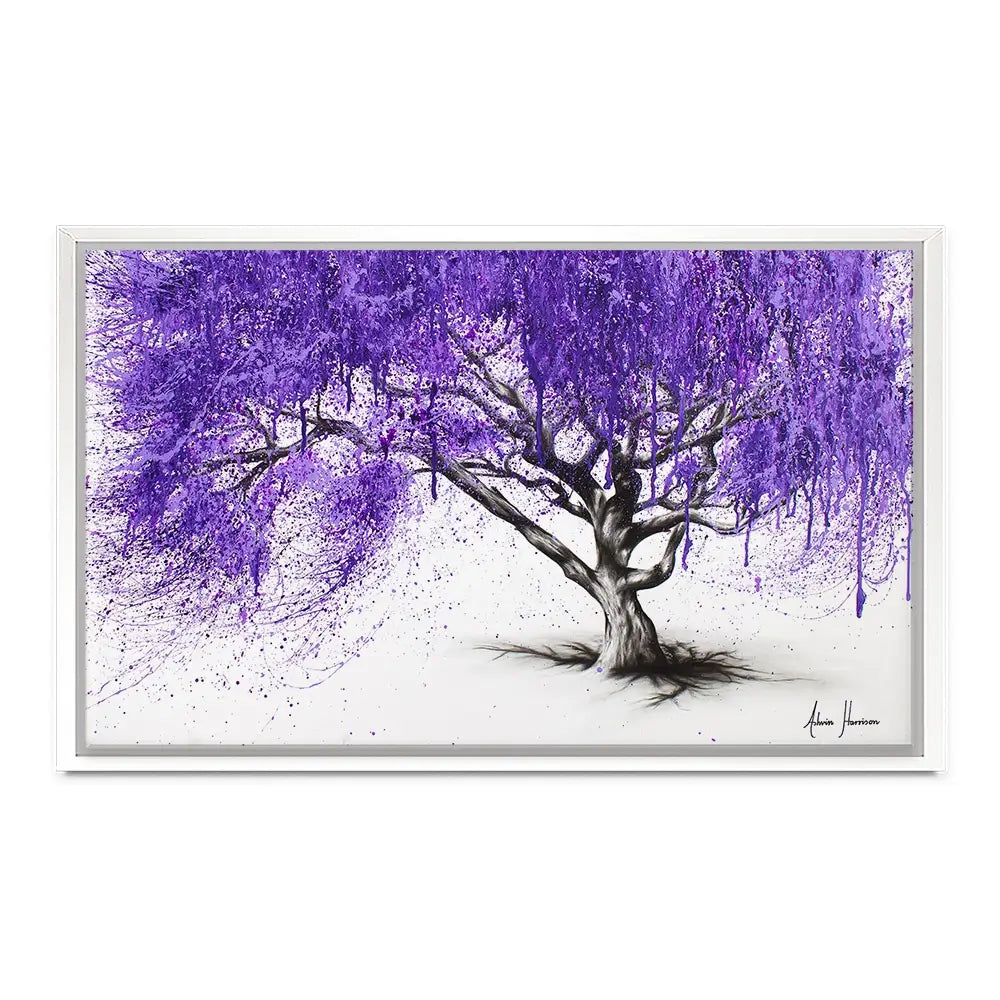 Meet You At The Jacaranda Canvas Print Meet You At The Jacaranda Canvas Print wall art product Ashvin Harrison